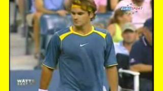 Federer vs Sharapova [upl. by Aryahay]