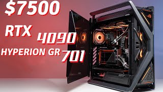 7500 Build PC 2024  RTX 4090 MATRIX  NTEL I914900K  MAXIMUS Z790 APEX ENCORE  HYPERION GR701 [upl. by Uranie]