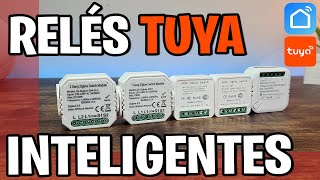 🔴Relés INTELIGENTES Wifi y Zigbee TUYA Smartlife  Alexa y Google Home [upl. by Ailedroc]