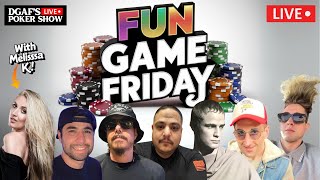 Fun Game Friday Live Poker Cash Game [upl. by Howzell]