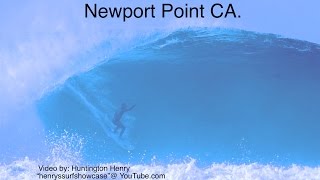 quotNewport Pointquot CA 1018 feet epic  surfing [upl. by Isle932]