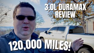 30 Duramax 120000 Mile Review  Chevy 1500 4x4 LTZ Crew Cab  The Good The Bad The Ugly [upl. by Aivat]