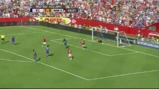 Kansas City Wizards 21 Manchester United  Highlights [upl. by Olecram]