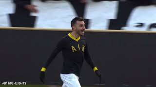 Mjällby  AIK  Svenska Cupen kvartsfinal 2024 [upl. by Ydissahc685]