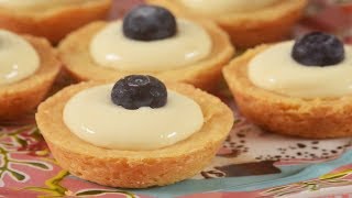 Shortbread Tarts Demonstration  Joyofbakingcom [upl. by Aryt958]