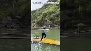 Japan Water jumping Challenge Shorts [upl. by Nayek]