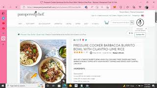 Pampered Chef Recipes  CourtneyStevens [upl. by Akinot]