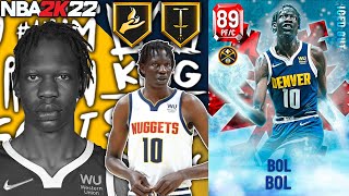 RUBY BOL BOL GAMEPLAY THE 72 FREAK OF NATURE IS FINALLY BACK IN NBA 2K22 MyTEAM [upl. by Rand27]