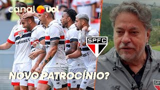 SÃO PAULO ESTÁ PERTO DE FECHAR NOVO PATROCINADOR NA CAMISA [upl. by Irtimid548]