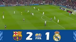 FC Barcelone contre Real Madrid 21  Match Amical 2024  Résumé de Match [upl. by Nisaj]