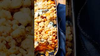 Crumble au potimarron et Saint Agur  shorts recette cuisine tutorial [upl. by Elleron931]