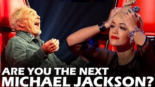 TOP 5 BEST MICHAEL JACKSON COVERS ON THE VOICE  BEST AUDITIONS [upl. by Neetsirhc]