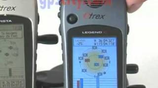 Garmin eTrex Vista Cx Legend Cx amp Venture Cx  Overview  GPSCitycom [upl. by Kenji]