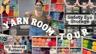 YARN ROOM TOUR [upl. by Eatnom]