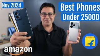 Top Best Phones Under 25000 in Nov 2024 I Best Smartphone Under 25k [upl. by Natalia]