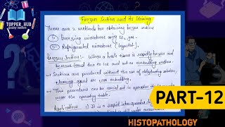 frozen section in histopathology  frozen section  Frozen section in hindi [upl. by Ennailuj]