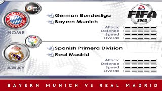 PC  FIFA 2002  FC BAYERN MÜNCHEN VS REAL MADRID  REVANCHE  WORLD CLASS [upl. by Fey]