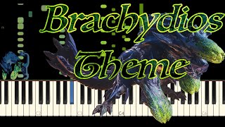 Brachydios Theme MHW  Synthesia [upl. by Ahsenauq]