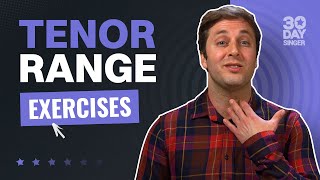 Singing practice for Tenor vocal range [upl. by Eesyak]