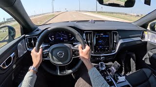 2025 Volvo V60 T8 Polestar Engineered  POV Test Drive [upl. by Damon942]