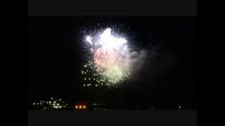 New Years Eve 20132014 fireworks VampA Waterfront Cape Town South Africa [upl. by Palocz118]