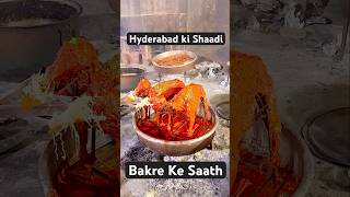 Hyderabad Ki Shaadi Ki Dawath viralvideo ytshorts shorts [upl. by Nner]