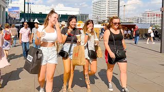 Berlin Germany City Center Walk  GIrls In The Berlin [upl. by Leonhard]