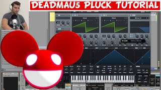 How to Make the Deadmau5 Pluck in Serum in SECONDS Deadmau5 Sound Design Tutorial [upl. by Paine]