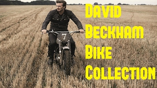 David Beckham Bike Collection 2018  David Beckham Bikes  David Beckham Net Worth [upl. by Aihsenet]