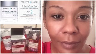 GLYCOLIC ACID PEEL  Loreal Revitalift Bright Reveal Skincare Line  ReviewDemo [upl. by Ettolrahs]