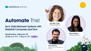 Sync Data Between Systems with MuleSoft Composer and Flow  Automate This [upl. by Ttimme]