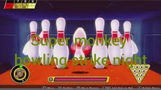 Super Monkey Ball Banana Mania Monkey bowling Strike night [upl. by Hildegarde]