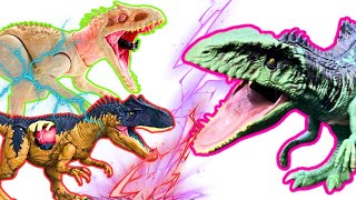 ULTIMATE Jurassic World DinosGigantosaurus Indomiunus Rex TREX Dimetrodon Stegosaurusamp More [upl. by Lira]