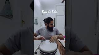 Djembe Solo  African Drums  by Bhavneet Bindra djembe music drums vibes beats bellydance [upl. by Adohr278]