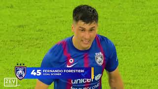 Fernando Forestieri Debut Match vs KL CITY FC [upl. by Llerrom825]