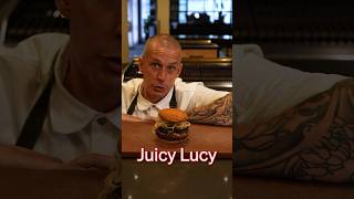 The Juicy Lucy Burger 🍔 shorts [upl. by Pape707]