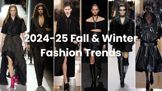 202425 FallWinter Fashion Trends Runway Recap amp MustHaves [upl. by Iliram]