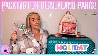 Pack With Me Packing For Disneyland Paris Vlog September October 2024 Travel Vlog Disney Bounds [upl. by Oinigih66]