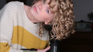 How I Diffuse My Hair for Wavy or Loose Curls [upl. by Egnalos]