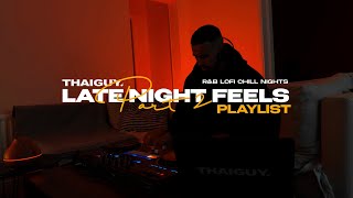 Late Night Feels Playlist pt2  SZA Yung Bleu Chris Brown Drake Jhene Aiko [upl. by Arrakat]