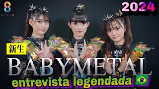 BABYMETAL 2024 Entrevista completa para o canal quotmezamashi 8quot legendada em português PTBR [upl. by Conard]