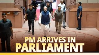 LIVE PM Modi arrives at Parliament ahead of Budget 202425  Cabinet meeting [upl. by Hedelman]