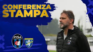 Il Pisa si prepara per il Frosinone La conferenza pregara [upl. by Initof]