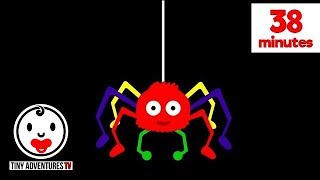 Baby Sensory  38 Minutes High Contrast Animation  Trick or Treat  Infant Visual Stimulation [upl. by Reeba650]