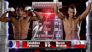 Salahdine Parnasse vs Marcin Wrzosek  KSW Free Fight  OnThisDay KSW 46 [upl. by Gunas]