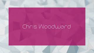 Chris Woodward  appearance [upl. by Fleck939]