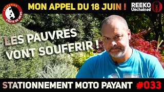 STATIONNEMENT MOTO PAYANT PARIS 2022  🔴REEKO Unchained [upl. by Donnamarie]