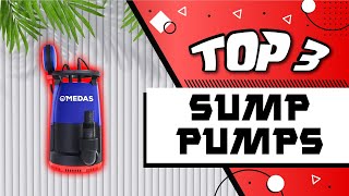 Best Recommended Sump Pumps [upl. by Aisiram747]