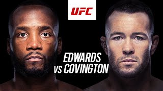 PREVIA UFC 296  LEON EDWARDS vs COLBY COVINGTON [upl. by Anelec]