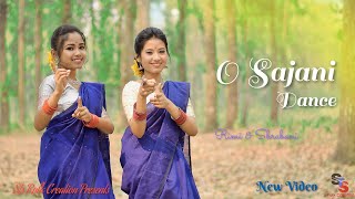 Sajani Dance Cover  সজনী  Ami Toke Toke Bhalobasbo  Rimi amp Shrabani  Sts Folk Creation [upl. by Greyson362]